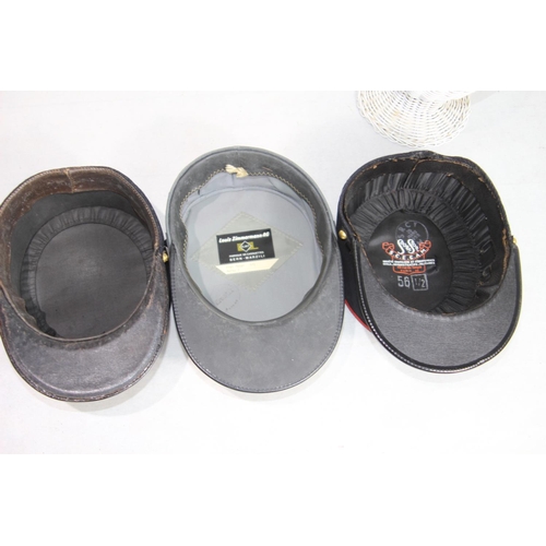 649 - 3 X FRENCH KEPI'S