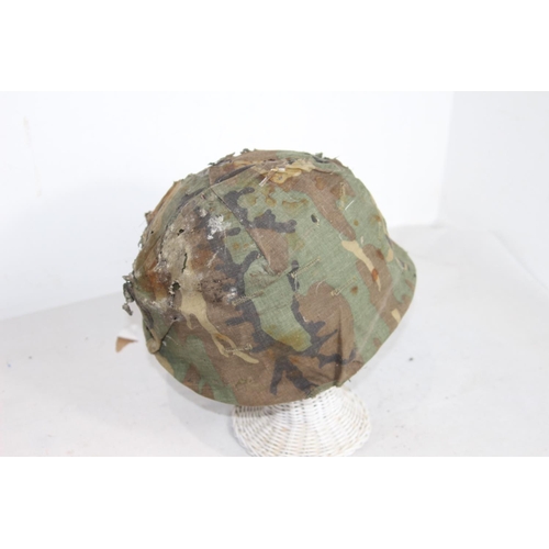 653 - AMERICAN GI HELMET AND LINER - A/F