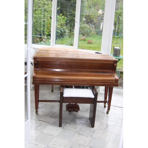 78 - EMIL PAUER OF LONDON AND BERLIN BABY GRAND PIANO
135 X 144 X 101CM