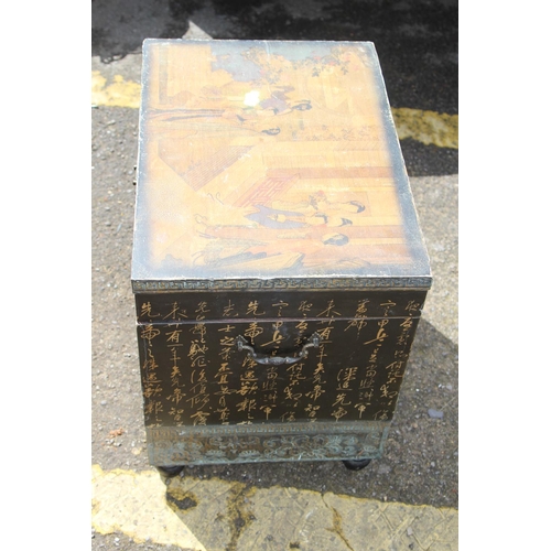 9 - ORIENTAL BOX TRUNK
46 X 33 X 43CM