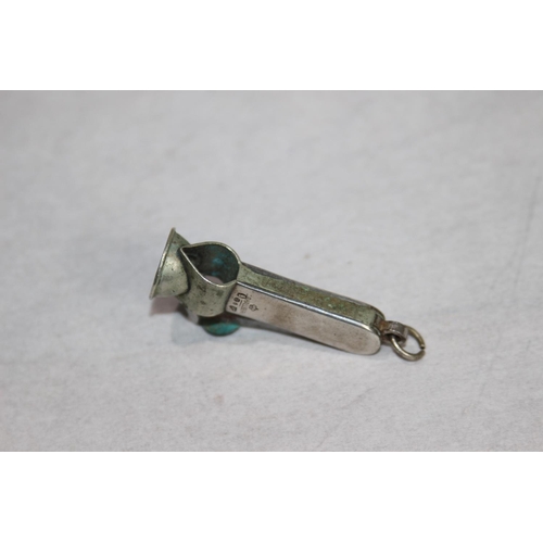 907 - SILVER CIGAR CUTTER - SWEDISH MARKED POSSIBLE SLIVER