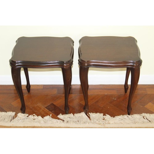 131 - PAIR OF SIDE TABLES
35 X 31 X 43CM