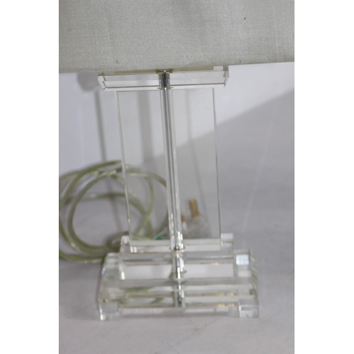 264 - PAIR OF DECO STYLE LAMPS
47CM