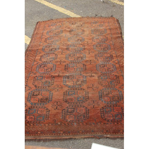 247A - ANTIQUE RUG - NEEDS A GOOD CLEAN
130 X 215CM