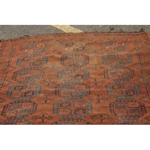 247A - ANTIQUE RUG - NEEDS A GOOD CLEAN
130 X 215CM