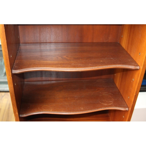 17 - REPRODUCTION BOOKCASE SHELF UNIT 
130 X 57 X 30CM
