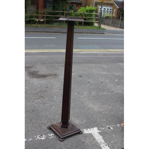 33 - VINTAGE OAK POT STAND
145CM