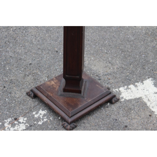 33 - VINTAGE OAK POT STAND
145CM