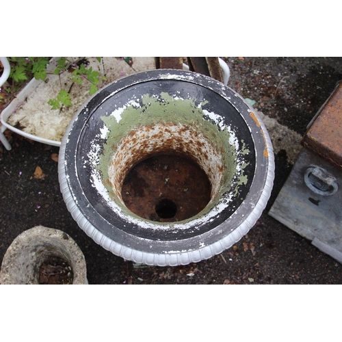 37 - CAST IRON URN