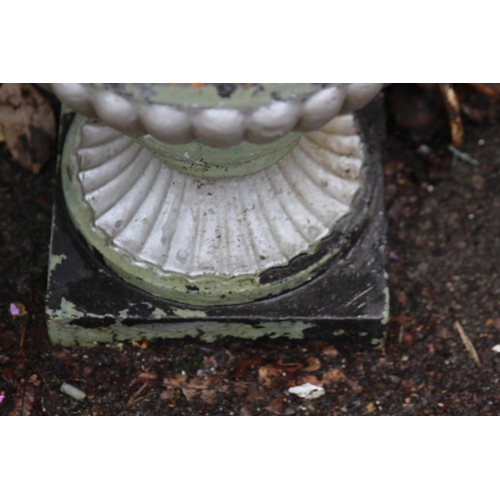 37 - CAST IRON URN