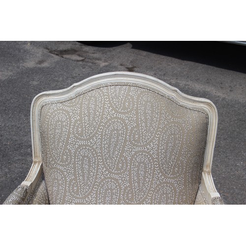 53A - PAIR OF REPRODUCTION FAUTEUIL CHAIRS
77 X 94CM