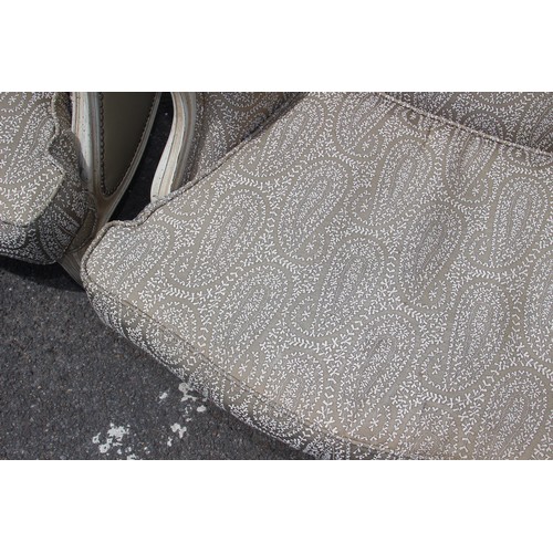 53A - PAIR OF REPRODUCTION FAUTEUIL CHAIRS
77 X 94CM