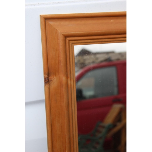 133 - PINE DRESS MIRROR
134 X 42CM