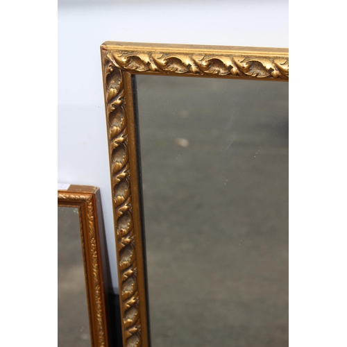 136 - 2 X ORNATE DRESS MIRRORS
111 X 35CM