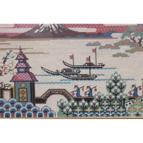 142 - WOVEN ORIENTAL STYLE PICTURE
80 X 40CM
