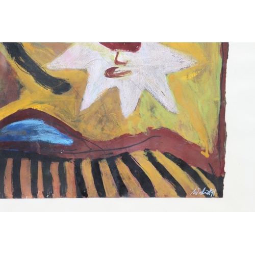 144 - MODERN ART OIL
88 X 67CM