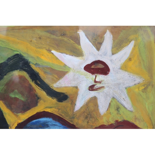 144 - MODERN ART OIL
88 X 67CM