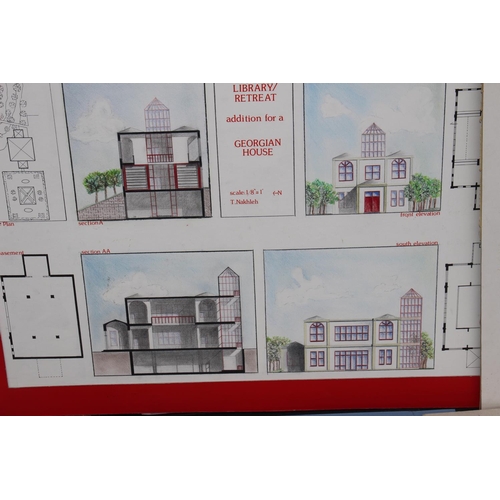 148 - ARTIST FOLIO AND CONTENTS
96 X 64CM