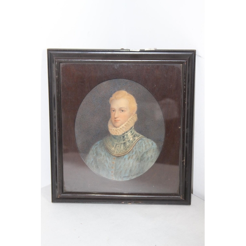 152 - SIGNED PORTRAIT
33 X 29CM