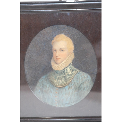 152 - SIGNED PORTRAIT
33 X 29CM