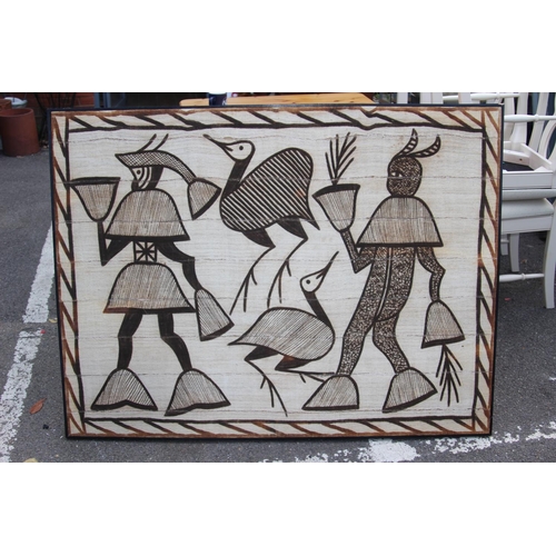 167 - KENYAN BATIK ON CLOTH
136 X 104CM