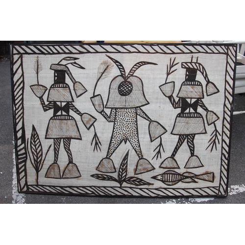 168 - KENYAN BATIK ON CLOTH
144 X 101CM