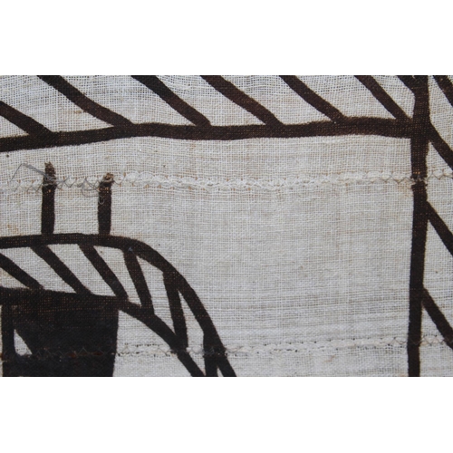 168 - KENYAN BATIK ON CLOTH
144 X 101CM