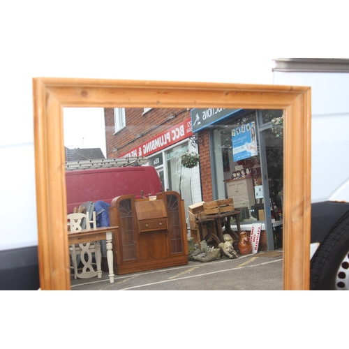 169 - LARGE PINE MIRROR
138 X 108CM