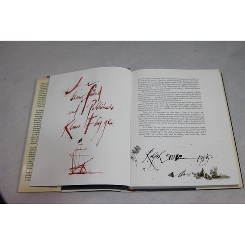 170 - RALPH STEADMAN WHITE RABBIT ALICE IN WONDERLAND PICTURE AND BOOK
60 X 79CM