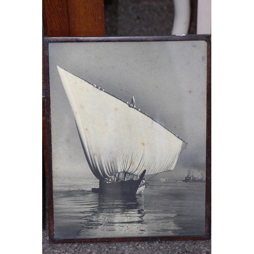181 - 5 X BLACK AND WHITE SAILING BARGES PRINTS
41 X 34CM