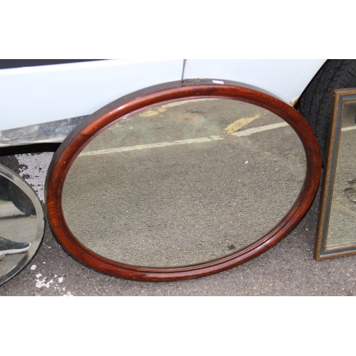 130 - 3 X VARIOUS MIRRORS
68 X 50CM