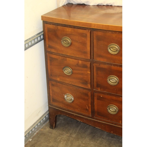 98 - VINTAGE KITTINGER BUFFALO MULTI -CHEST OF DRAWERS 
163 X 54 X 89CM