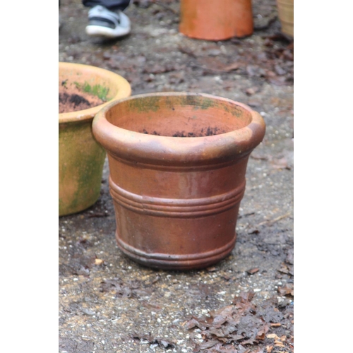 161 - 3 X GARDEN POTS 
44 X 29CM