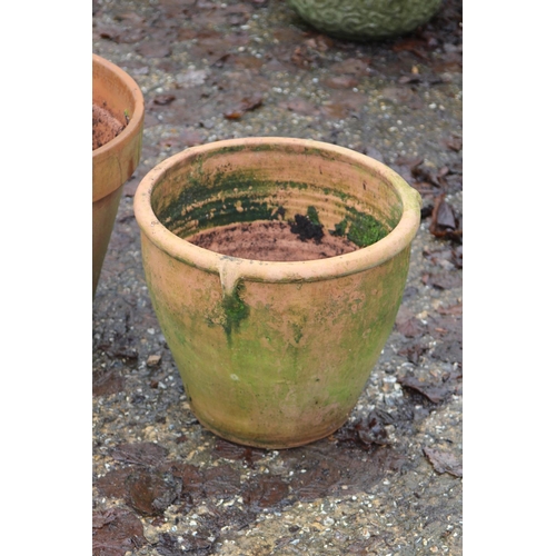 163 - 3 X GARDEN POTS 
47 X 38CM