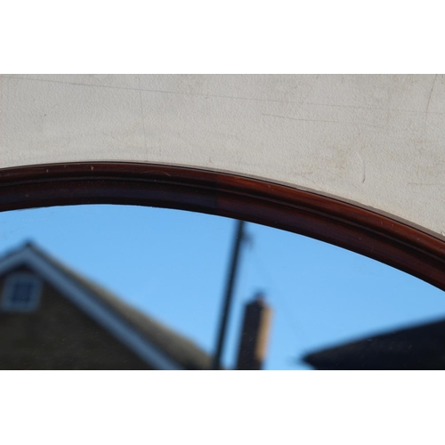 209 - EDWARDIAN OVAL MIRROR
97 X 63CM