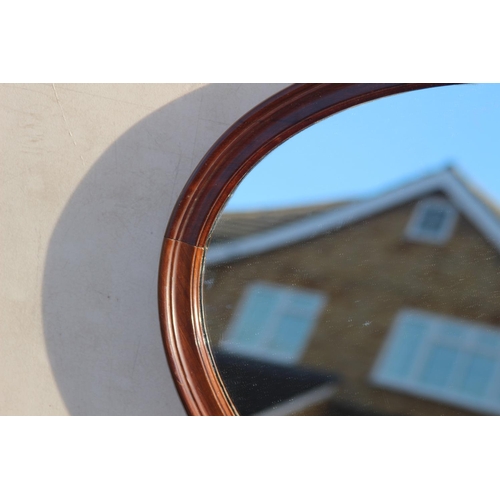 209 - EDWARDIAN OVAL MIRROR
97 X 63CM