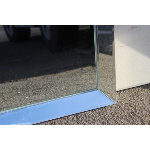 210 - LARGE FRAMED MIRROR 
120 X 82CM