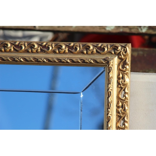 218 - ORNATE FRAMED MIRROR 
85 X 56CM