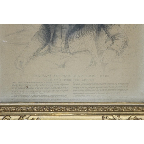 254 - ANTIQUE FRAMED PICTURE 
48 X 40CM