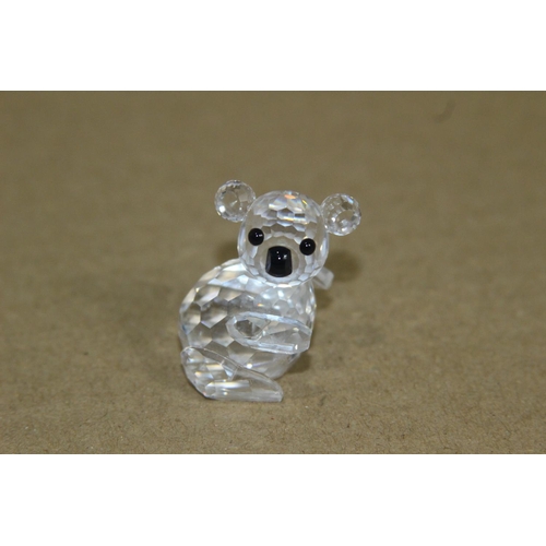 329 - SWAROVSKI KOALA, TURTLE AND FROG FIGURES 
3CM