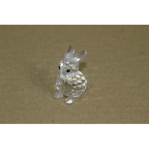 332 - 2 X SWAROVSKI RABBITS
3CM