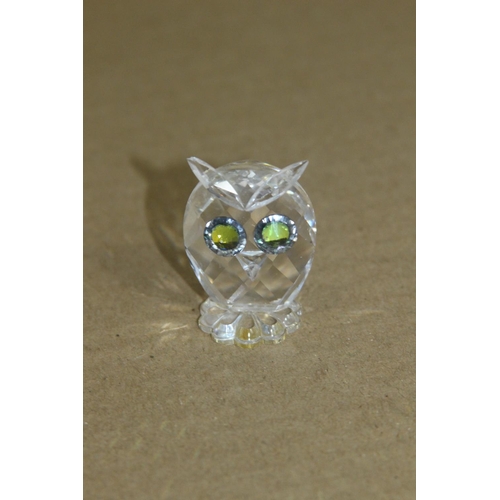 338 - 2 X SWAROVSKI OWLS 
5CM