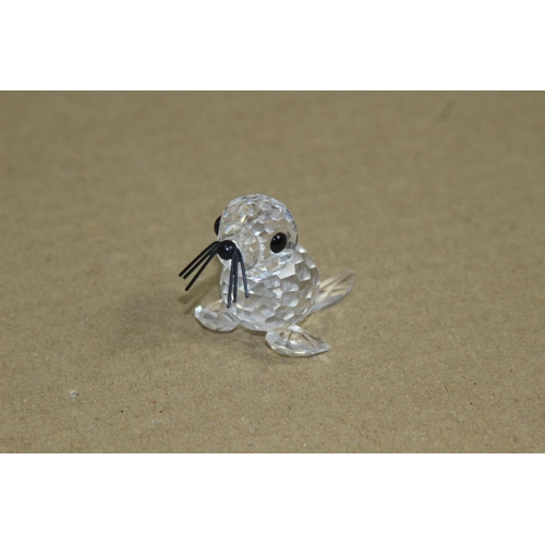 349 - SWAROVSKI WALRUS AND SMALL SEAL 
10CM