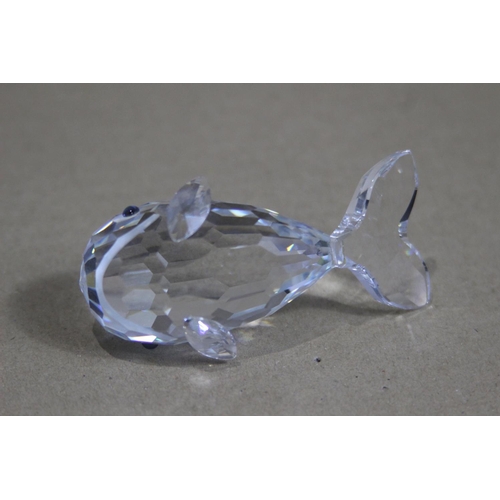 350 - SWAROVSKI WHALE
8CM