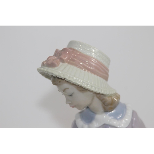 363 - LLADRO GIRL WITH DOLL ON CART
28CM