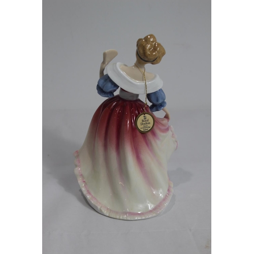 377 - ROYAL DOULTON FIGURE OF THE YEAR AMY
22CM