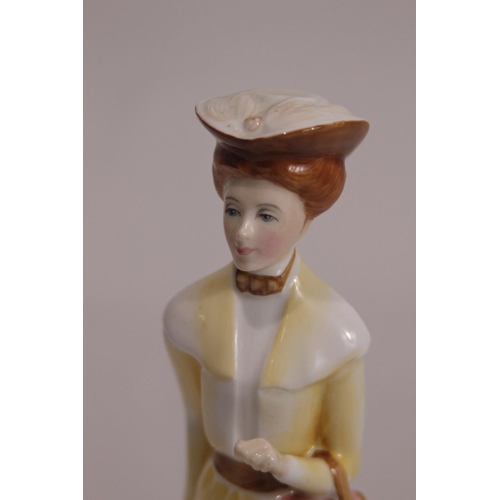 388 - ROYAL DOULTON EMILY IN AUTUMN FIGURINE
21CM