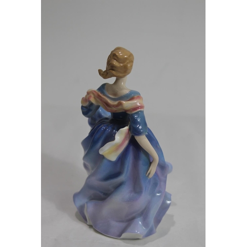 398 - ROYAL DOULTON ELIZABETH FIGURINE
22CM