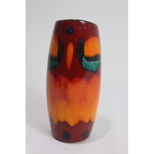 408 - POOLE POTTERY TALL VASE IN VOLCANO PATTERN
24CM