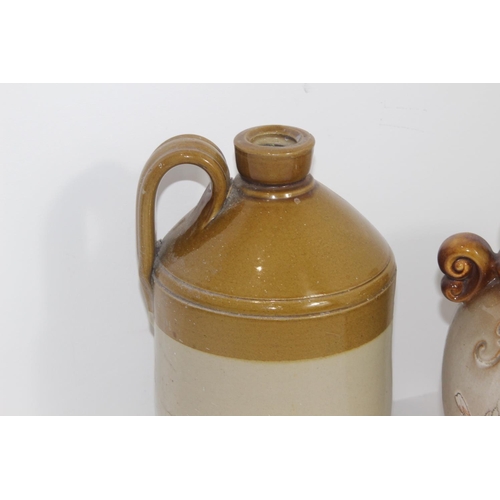 433 - RUMTOPF JAR AND STONEWARE JUG
33CM